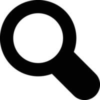 Zoom find icon symbol image vector. Illustration of the search lens design image vector