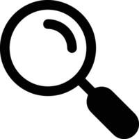 Zoom find icon symbol image vector. Illustration of the search lens design image vector