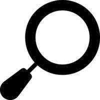 Zoom find icon symbol image vector. Illustration of the search lens design image vector