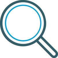 Zoom find icon symbol image vector. Illustration of the search lens design image vector