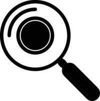 Zoom find icon symbol image vector. Illustration of the search lens design image vector