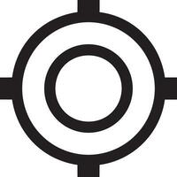 Zoom find icon symbol image vector. Illustration of the search lens design image vector