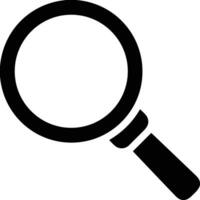 Zoom find icon symbol image vector. Illustration of the search lens design image vector