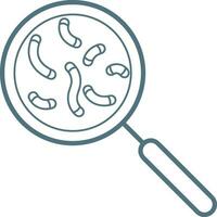 Zoom find icon symbol image vector. Illustration of the search lens design image vector