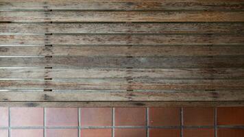 background old wooden wall that shows signs of cracking and deterioration from weather and age. Wooden wall backgrounds with natural textures are ideal for design and Copy Space backgrounds. photo