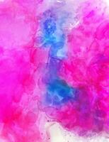 Pink Watercolor background photo