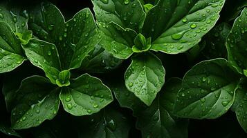 Fresh green leaf background photo