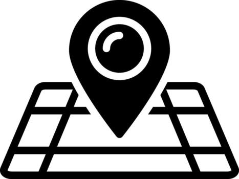 solid icon for addressed vector