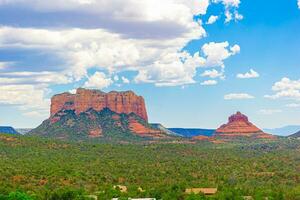 The red rock formation of Sedona in Arizona photo