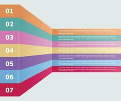 moderno infografía modelo diseño vector para web diseño, ui aplicaciones, negocio presentación, flujo de trabajo disposición, diagrama, anual informe.