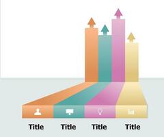 Modern infographic template design vector for web design, UI apps, business presentation, workflow layout, diagram, annual report.