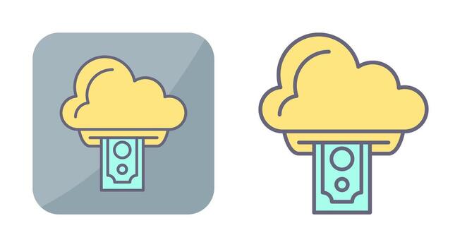 Cloud Computing Vector Icon