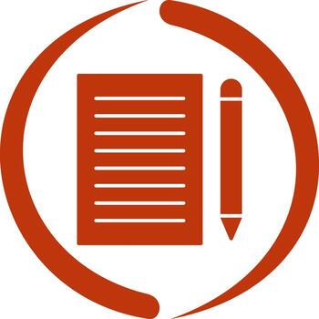 Write Feedback Vector Icon