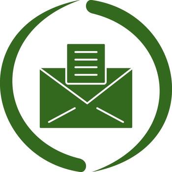 Email Documents Vector Icon