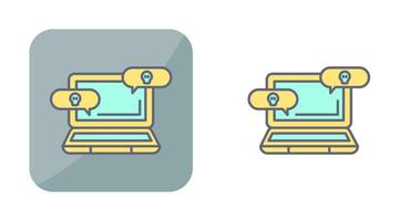 Infected Message Vector Icon