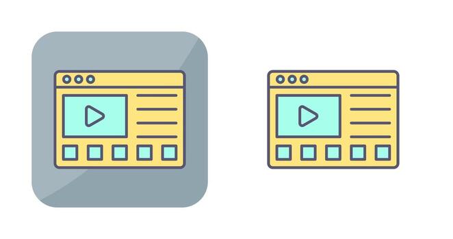 Online Tutorials Vector Icon