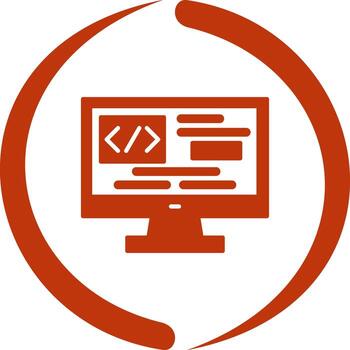 Coding Vector Icon