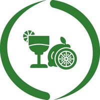 Lime Juice Vector Icon