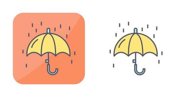 Raining Vector Icon