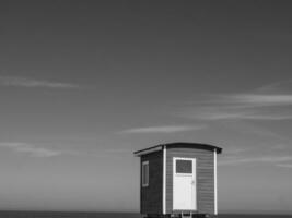 verano hora en langeoog isla foto