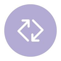 Collection of Design Tools Flat Circular Icons vector