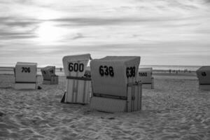 langeoog ilsland in the north  sea photo