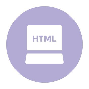 Collection of Web Design Tools Flat Circular Icons vector