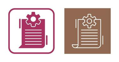 Content Management Vector Icon