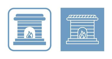 Fireplace Vector Icon