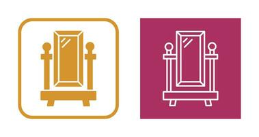 Floor Mirror Vector Icon
