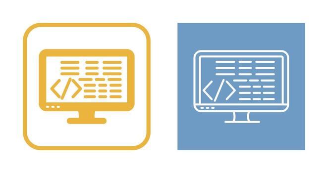Coding Vector Icon