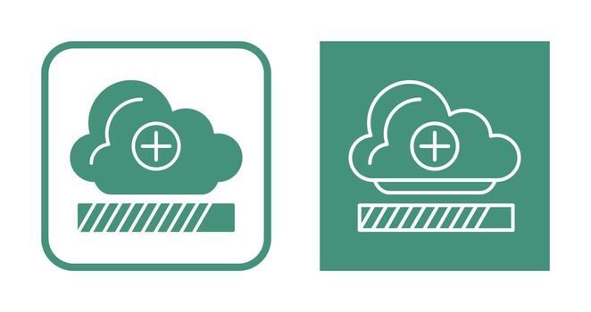 icono de vector de carga