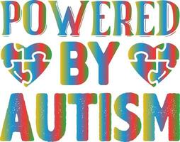 powered by autism vector