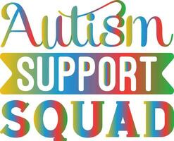 autism support squad vector