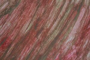 Multicolor paint brush pattern surface, Grungy paint surface backdrop, Colorful paint brush pattern background photo