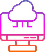 Cloud Computing Vector Icon Design