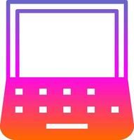 Laptop Vector Icon Design