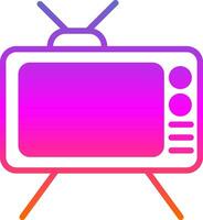 Television Vector Icon Design