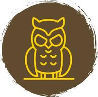 Owl Vector Icon Design