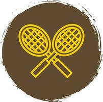 Tennis racket Vector Icon Design