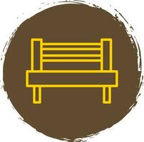 Bench Vector Icon Design