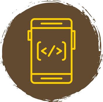 Coding Vector Icon Design