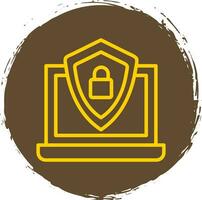 System Security Vector Icon Design