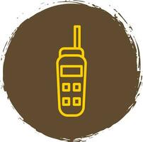 Walkie talkie Vector Icon Design