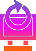 Data Recovery Vector Icon Design