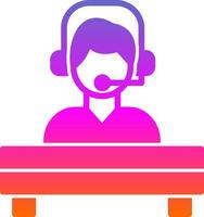 Help Desk Vector Icon Design