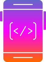 Coding Vector Icon Design