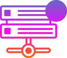 Hosting Vector Icon Design