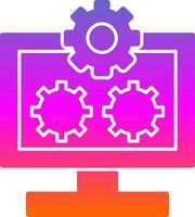 System Configuration Vector Icon Design