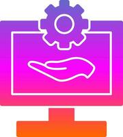 Software Support Vector Icon Design